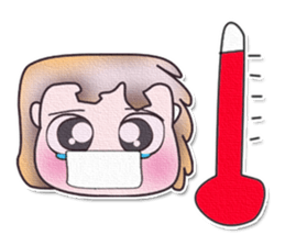 Hello! My name is Kenshiro. Good luck!! sticker #13882975