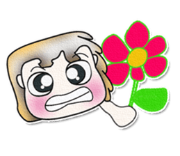 Hello! My name is Kenshiro. Good luck!! sticker #13882979