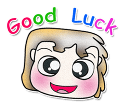 Hello! My name is Kenshiro. Good luck!! sticker #13882984