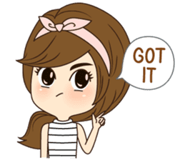 A good friend sticker #13883509