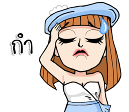 Jackie pretty girl sticker #13883706