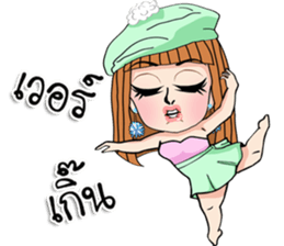 Jackie pretty girl sticker #13883711
