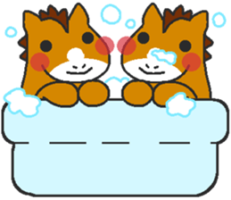 Love oriental Zodiac[horse] sticker #13883771