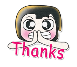 Hello! My name Midoru. Good luck. sticker #13884367