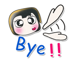 Hello! My name Midoru. Good luck. sticker #13884368