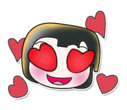 Hello! My name Midoru. Good luck. sticker #13884372