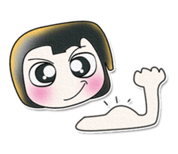 Hello! My name Midoru. Good luck. sticker #13884376