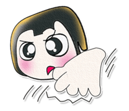 Hello! My name Midoru. Good luck. sticker #13884377