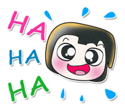 Hello! My name Midoru. Good luck. sticker #13884378