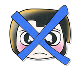 Hello! My name Midoru. Good luck. sticker #13884380