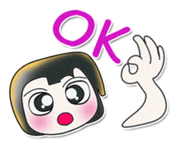 Hello! My name Midoru. Good luck. sticker #13884384