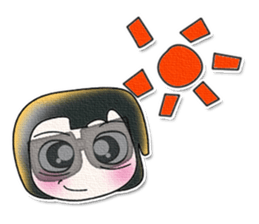 Hello! My name Midoru. Good luck. sticker #13884385