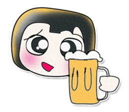 Hello! My name Midoru. Good luck. sticker #13884393