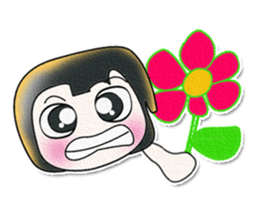 Hello! My name Midoru. Good luck. sticker #13884395