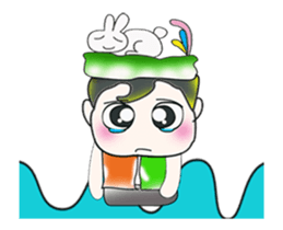 Mr. Kosuke. Love rabbit. ^_^ sticker #13884624