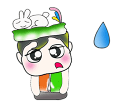 Mr. Kosuke. Love rabbit. ^_^ sticker #13884625