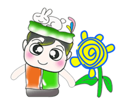 Mr. Kosuke. Love rabbit. ^_^ sticker #13884626