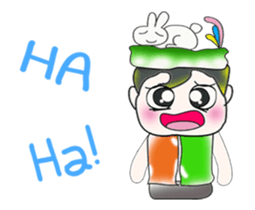 Mr. Kosuke. Love rabbit. ^_^ sticker #13884629