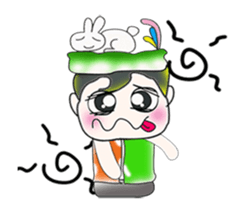 Mr. Kosuke. Love rabbit. ^_^ sticker #13884630