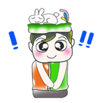 Mr. Kosuke. Love rabbit. ^_^ sticker #13884632