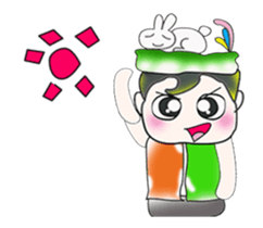 Mr. Kosuke. Love rabbit. ^_^ sticker #13884638