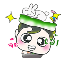 Mr. Kosuke. Love rabbit. ^_^ sticker #13884640