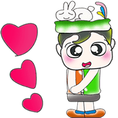 Mr. Kosuke. Love rabbit. ^_^