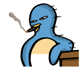 Dry Penguin sticker #13885325