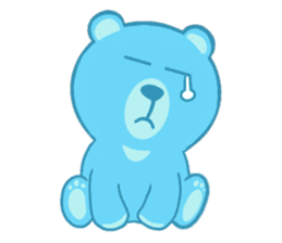 bear up up many emotion sticker #13885703