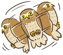 Raptors sticker ~Little owl ver.~ sticker #13885803