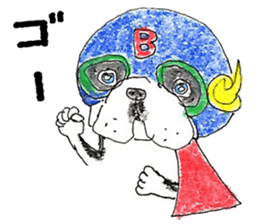 LOVE Boston Terrier sticker #13886013