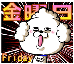 We use weekly poodle every week sticker #13886202