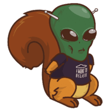 Sundrick the Squirrel sticker #13886703