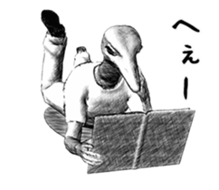 Ostrich Senior 2 sticker #13886738