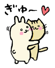everyday phrase rabbit sticker #13886827
