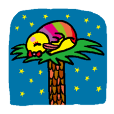 Moai and Makemake sticker #13886973