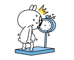 Rabbit expression is too rich (New Year) sticker #13887180