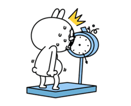 Rabbit expression is too rich (New Year) sticker #13887180