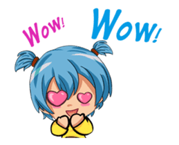 Hikari - Miss Panic sticker #13887343