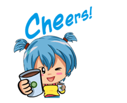 Hikari - Miss Panic sticker #13887345