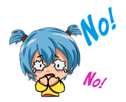 Hikari - Miss Panic sticker #13887348