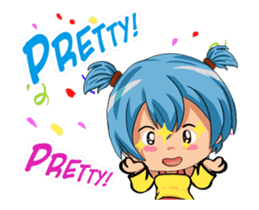 Hikari - Miss Panic sticker #13887349