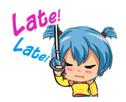 Hikari - Miss Panic sticker #13887352