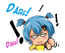 Hikari - Miss Panic sticker #13887354