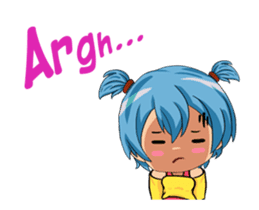 Hikari - Miss Panic sticker #13887360