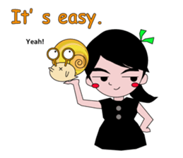 Ikachin & Dendenmaru -normal version- sticker #13887744