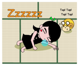 Ikachin & Dendenmaru -normal version- sticker #13887751