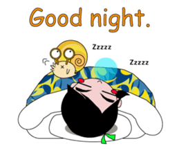 Ikachin & Dendenmaru -normal version- sticker #13887754