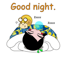 Ikachin & Dendenmaru -normal version- sticker #13887754