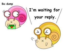 Ikachin & Dendenmaru -normal version- sticker #13887759